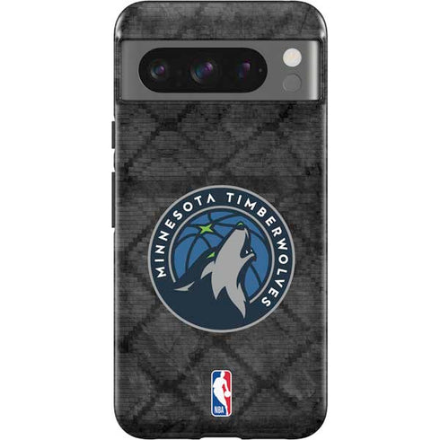 NBA Minnesota Timberwolves Dark Rust Google Pixel 8 Pro Impact Case